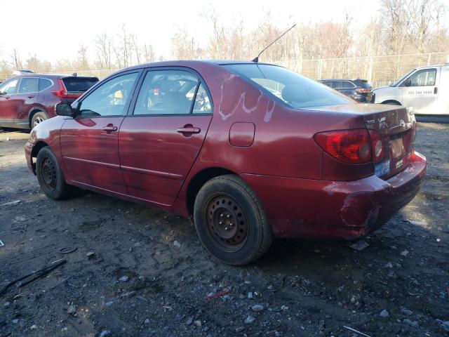 2T1BR30E17C843300 - 2007 TOYOTA COROLLA CE BURGUNDY photo 2