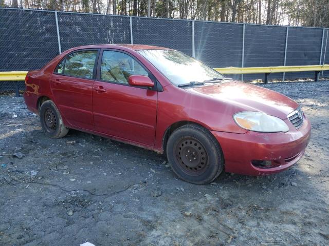 2T1BR30E17C843300 - 2007 TOYOTA COROLLA CE BURGUNDY photo 4