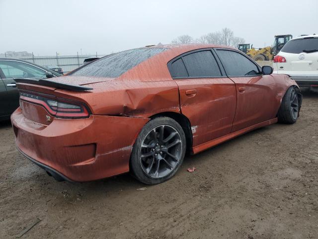 2C3CDXGJ5LH254848 - 2020 DODGE CHARGER SCAT PACK ORANGE photo 3