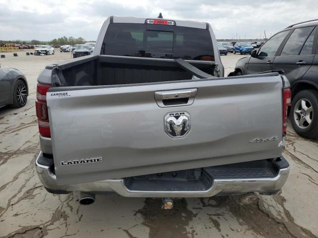 1C6SRFJT7KN681104 - 2019 RAM 1500 LARAMIE SILVER photo 6