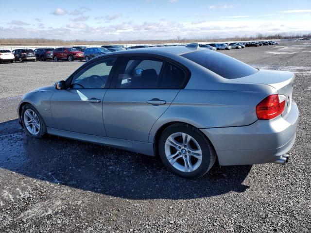 WBAVA33578KX87389 - 2008 BMW 328 I SILVER photo 2