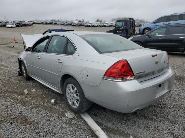 2G1WS57M891277144 - 2009 CHEVROLET IMPALA POLICE SILVER photo 2