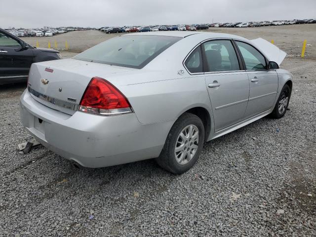 2G1WS57M891277144 - 2009 CHEVROLET IMPALA POLICE SILVER photo 3