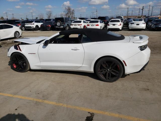 1G1FH3D79J0123544 - 2018 CHEVROLET CAMARO SS WHITE photo 2