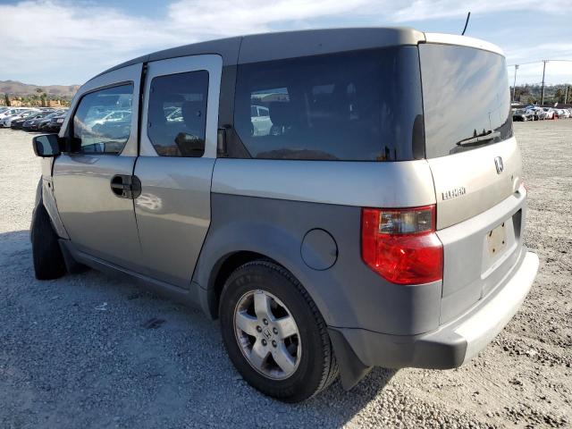 5J6YH185X3L011280 - 2003 HONDA ELEMENT EX GRAY photo 2