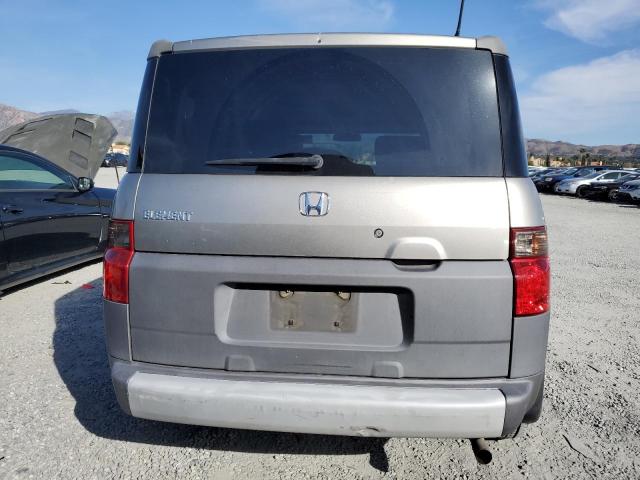 5J6YH185X3L011280 - 2003 HONDA ELEMENT EX GRAY photo 6
