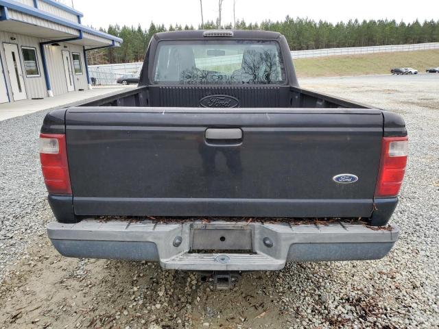 1FTYR10D44PA77162 - 2004 FORD RANGER BLACK photo 6