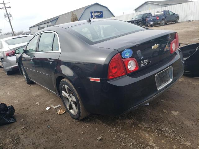 1G1ZC5E1XBF307682 - 2011 CHEVROLET MALIBU 1LT BLACK photo 2