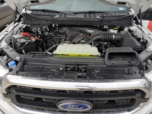1FTEW1C53NKF27687 - 2022 FORD F150 SUPERCREW WHITE photo 11