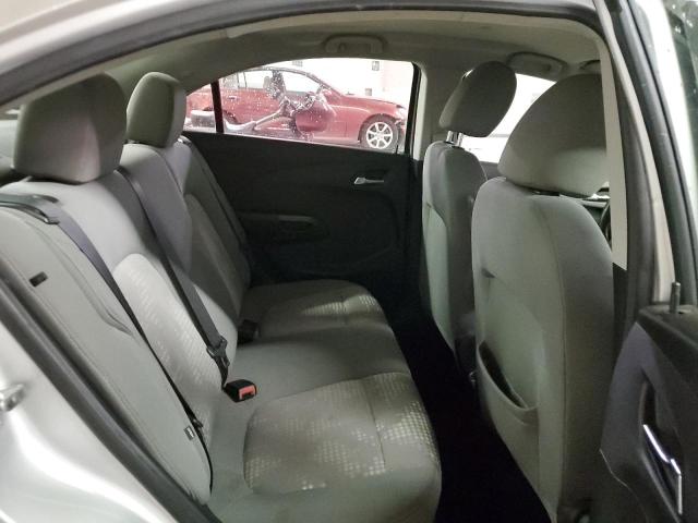 1G1JA5SH8C4195627 - 2012 CHEVROLET SONIC LS 银色 照片 10