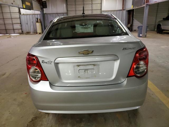 1G1JA5SH8C4195627 - 2012 CHEVROLET SONIC LS 银色 照片 6