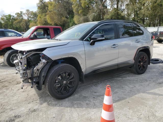 2T3E6RFV8RW056224 - 2024 TOYOTA RAV4 XSE SILVER photo 1