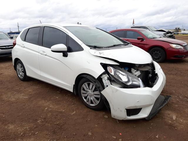 JHMGK5H58GX001404 - 2016 HONDA FIT LX WHITE photo 4