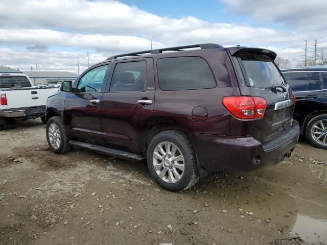 5TDDW5G1XES107296 - 2014 TOYOTA SEQUOIA PLATINUM PURPLE photo 2