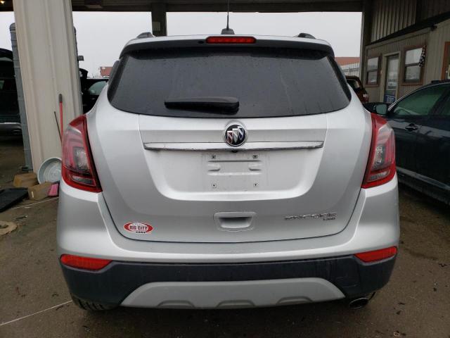 KL4CJGSM4KB763661 - 2019 BUICK ENCORE ESSENCE SILVER photo 6