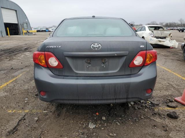 1NXBU40E29Z014564 - 2009 TOYOTA COROLLA BASE GRAY photo 6