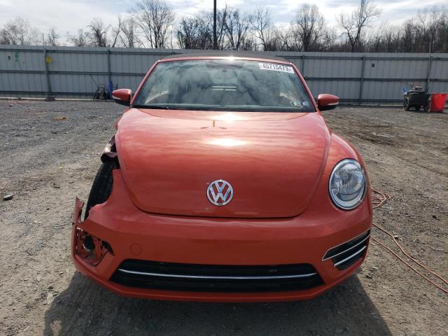 3VW5DAAT7KM506091 - 2019 VOLKSWAGEN BEETLE S ORANGE photo 5