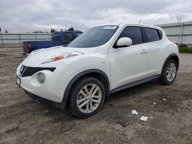 JN8AF5MR0ET361926 - 2014 NISSAN JUKE S WHITE photo 1