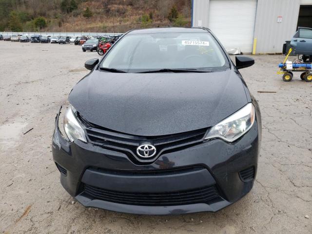 2T1BURHE2EC122566 - 2014 TOYOTA COROLLA L BLACK photo 5