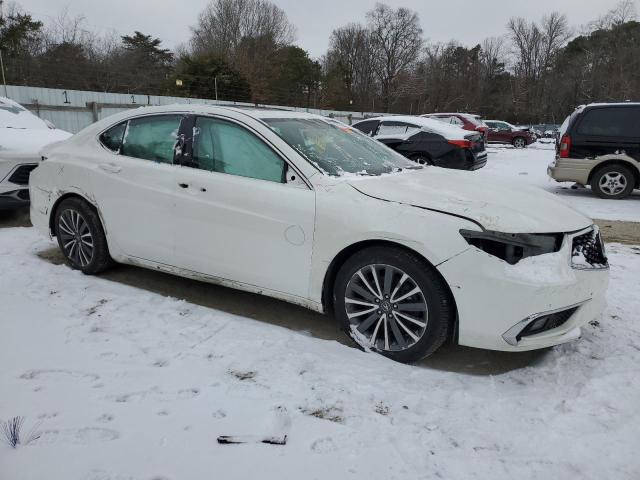 19UUB3F70JA005505 - 2018 ACURA TLX ADVANCE WHITE photo 4