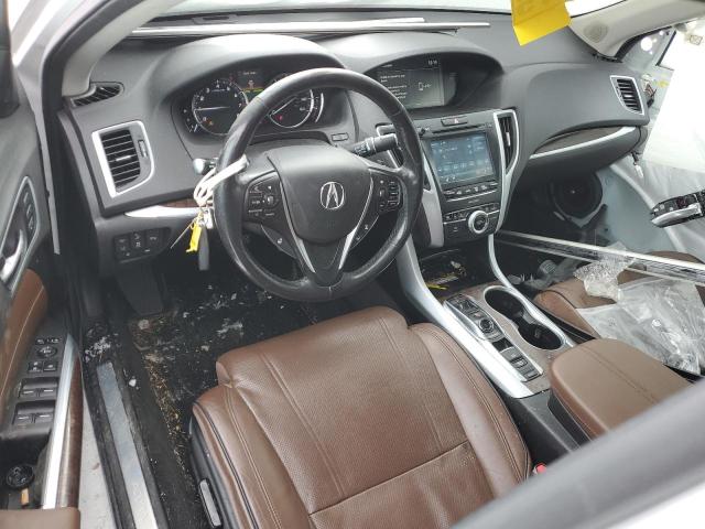 19UUB3F70JA005505 - 2018 ACURA TLX ADVANCE WHITE photo 8