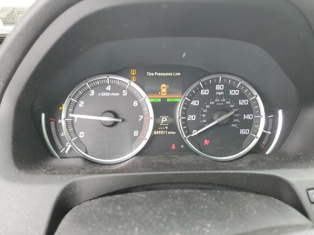 19UUB3F70JA005505 - 2018 ACURA TLX ADVANCE WHITE photo 9