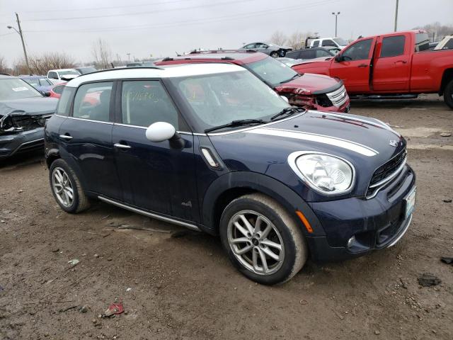 WMWZC5C59GWU21321 - 2016 MINI COOPER S COUNTRYMAN BLUE photo 4