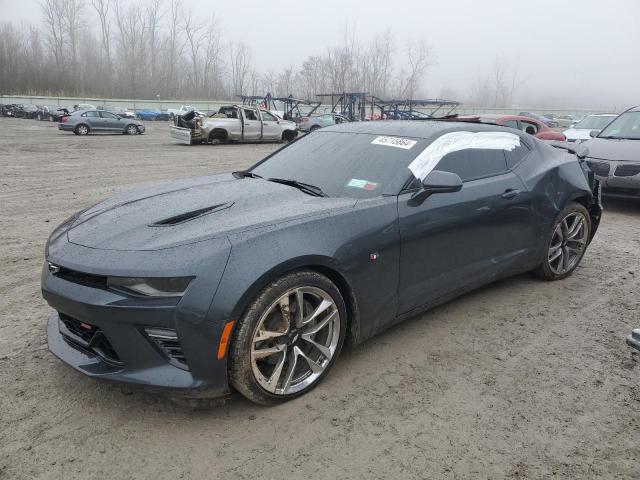 1G1FH1R75J0145330 - 2018 CHEVROLET CAMARO SS GRAY photo 1