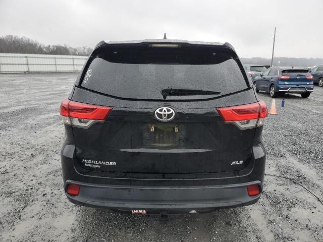 5TDKZRFH2JS271463 - 2018 TOYOTA HIGHLANDER SE BLACK photo 6