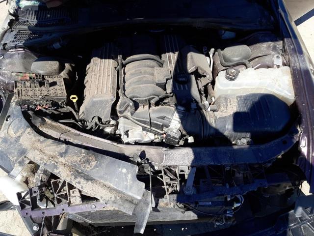 2C3CDZFJ5NH156340 - 2022 DODGE CHALLENGER R/T SCAT PACK PURPLE photo 11