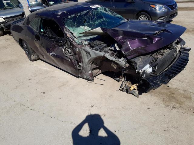 2C3CDZFJ5NH156340 - 2022 DODGE CHALLENGER R/T SCAT PACK PURPLE photo 4