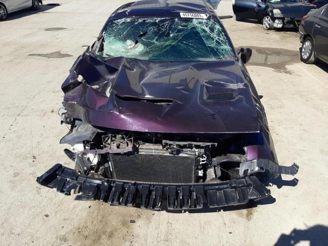 2C3CDZFJ5NH156340 - 2022 DODGE CHALLENGER R/T SCAT PACK PURPLE photo 5