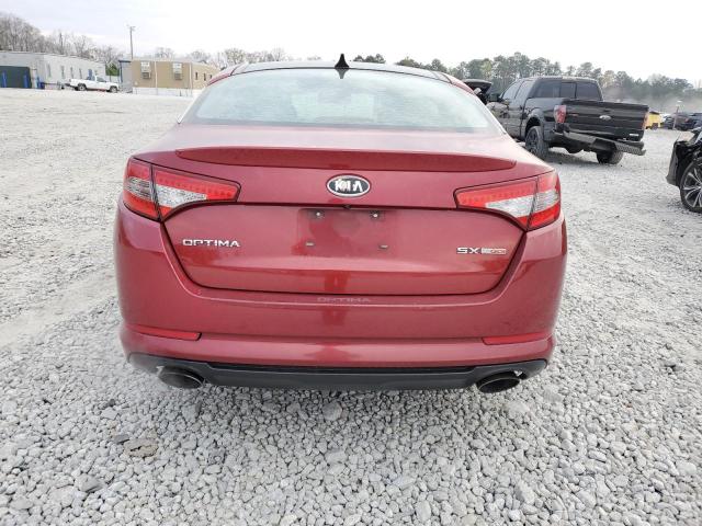 5XXGR4A61CG020209 - 2012 KIA OPTIMA SX MAROON photo 6