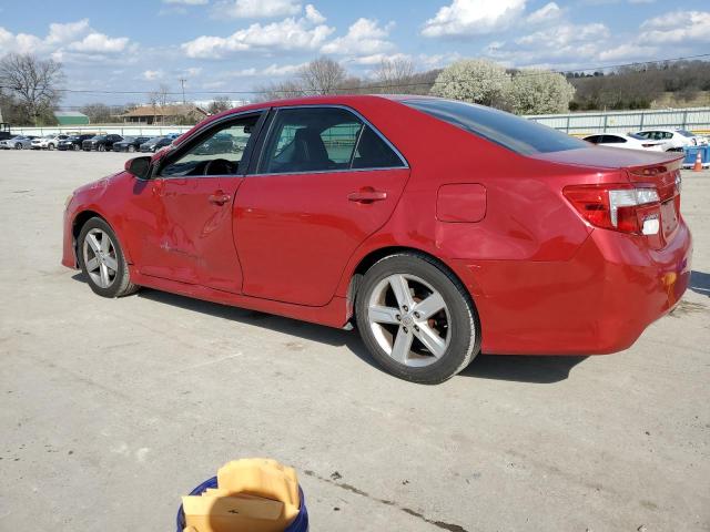 4T1BF1FK1EU742781 - 2014 TOYOTA CAMRY L RED photo 2