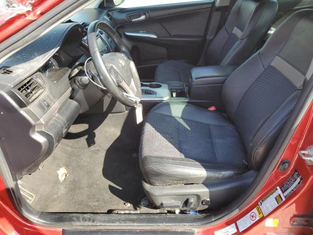 4T1BF1FK1EU742781 - 2014 TOYOTA CAMRY L RED photo 7