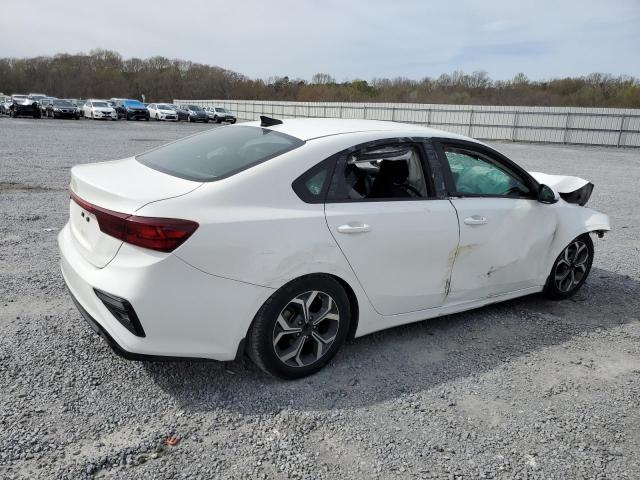 3KPF24AD6KE066544 - 2019 KIA FORTE FE WHITE photo 3