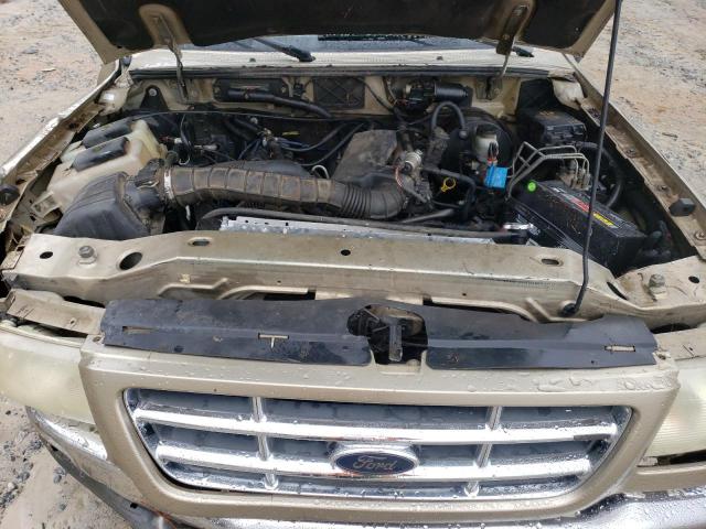 1FTYR44U32TA06468 - 2002 FORD RANGER SUPER CAB GOLD photo 11