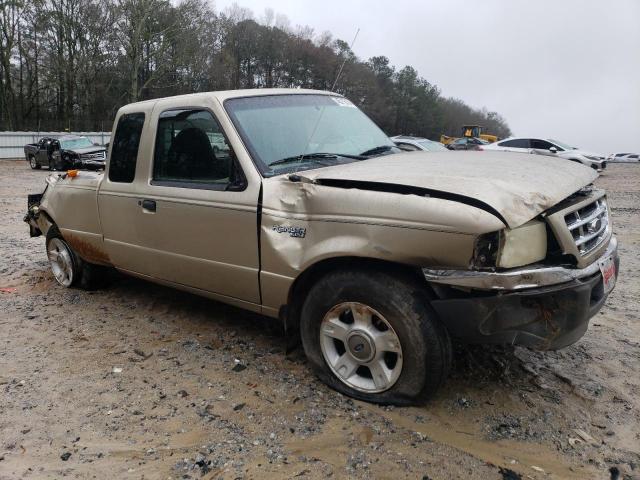 1FTYR44U32TA06468 - 2002 FORD RANGER SUPER CAB GOLD photo 4