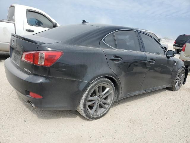 JTHBF5C23B5154806 - 2011 LEXUS IS 250 BLACK photo 3