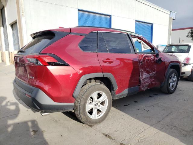 2T3W1RFVXLW083144 - 2020 TOYOTA RAV4 XLE RED photo 3