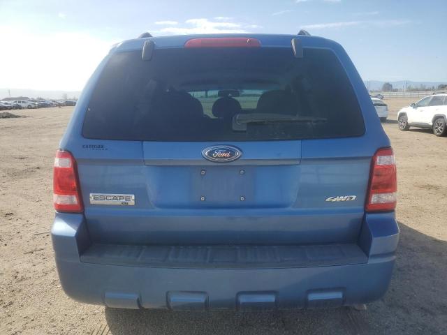 1FMCU93G79KA50700 - 2009 FORD ESCAPE XLT BLUE photo 6