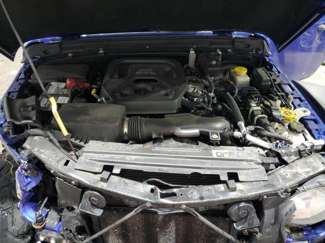 1C4HJXDN1JW206229 - 2018 JEEP WRANGLER U SPORT ლურჯი ფოტო 11