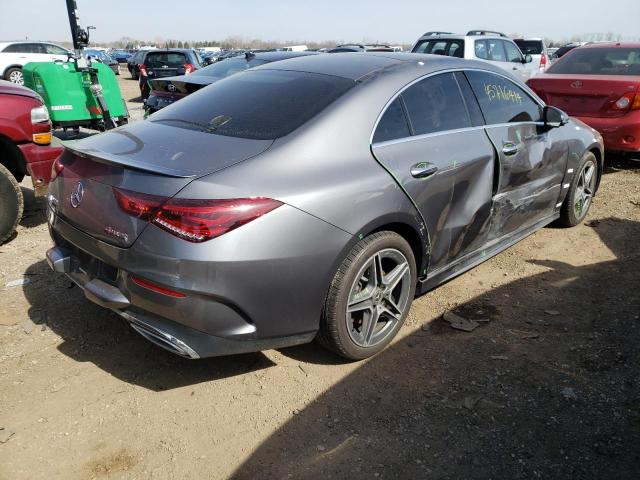 W1K5J4HB4NN320972 - 2022 MERCEDES-BENZ CLA 250 4MATIC GRAY photo 3