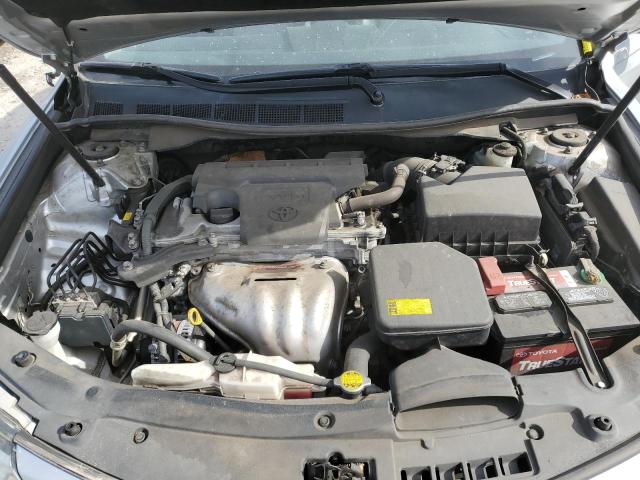 4T1BF1FKXCU533696 - 2012 TOYOTA CAMRY 4D 2 BASE SILVER photo 11