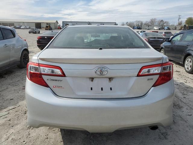 4T1BF1FKXCU533696 - 2012 TOYOTA CAMRY 4D 2 BASE SILVER photo 6