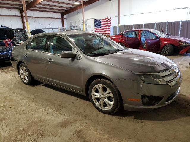 3FAHP0HG7CR405945 - 2012 FORD FUSION SE GRAY photo 4