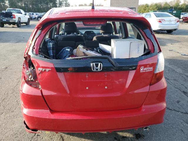 JHMGE8H56CC019801 - 2012 HONDA FIT SPORT RED photo 6