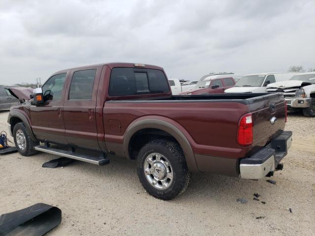 1FT7W2A65GEB51487 - 2016 FORD F250 SUPER DUTY MAROON photo 2