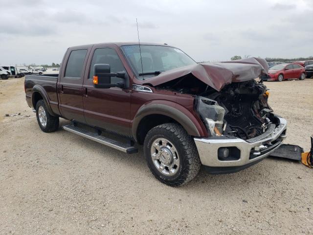 1FT7W2A65GEB51487 - 2016 FORD F250 SUPER DUTY MAROON photo 4