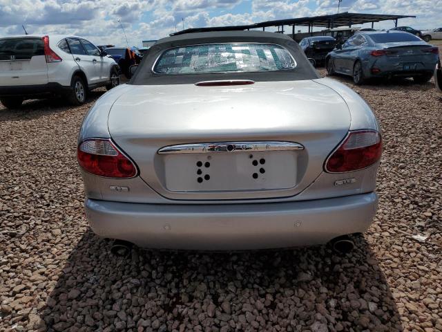 SAJDA42C862A44889 - 2006 JAGUAR XK8 SILVER photo 6